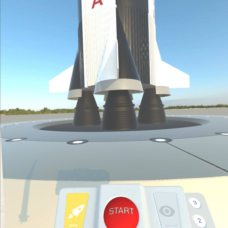 Oculus Quest游戏《Rocket Launch VR》模拟火箭发射器