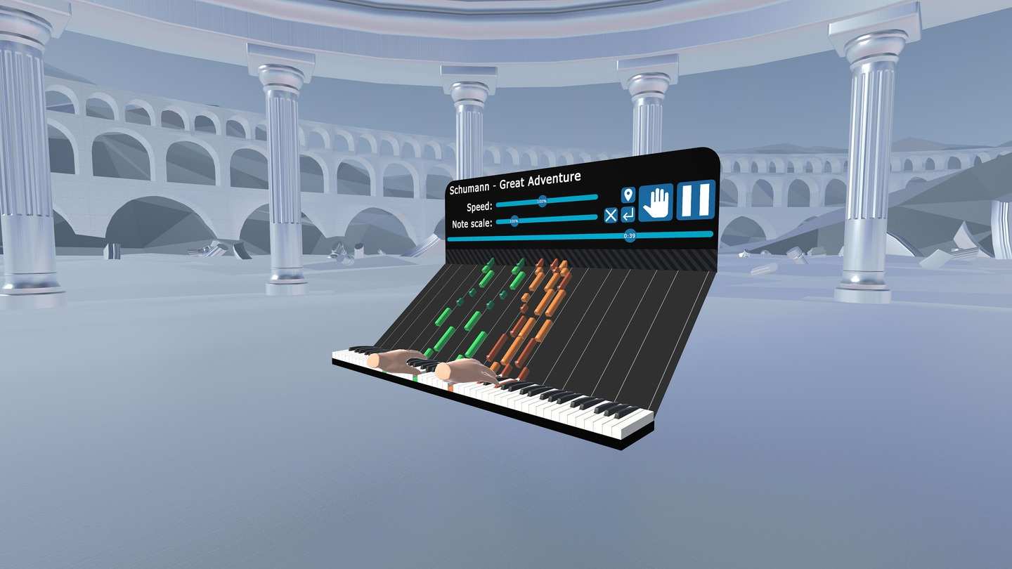 Oculus Quest 游戏《VR钢琴训练师》VRtuos Pro