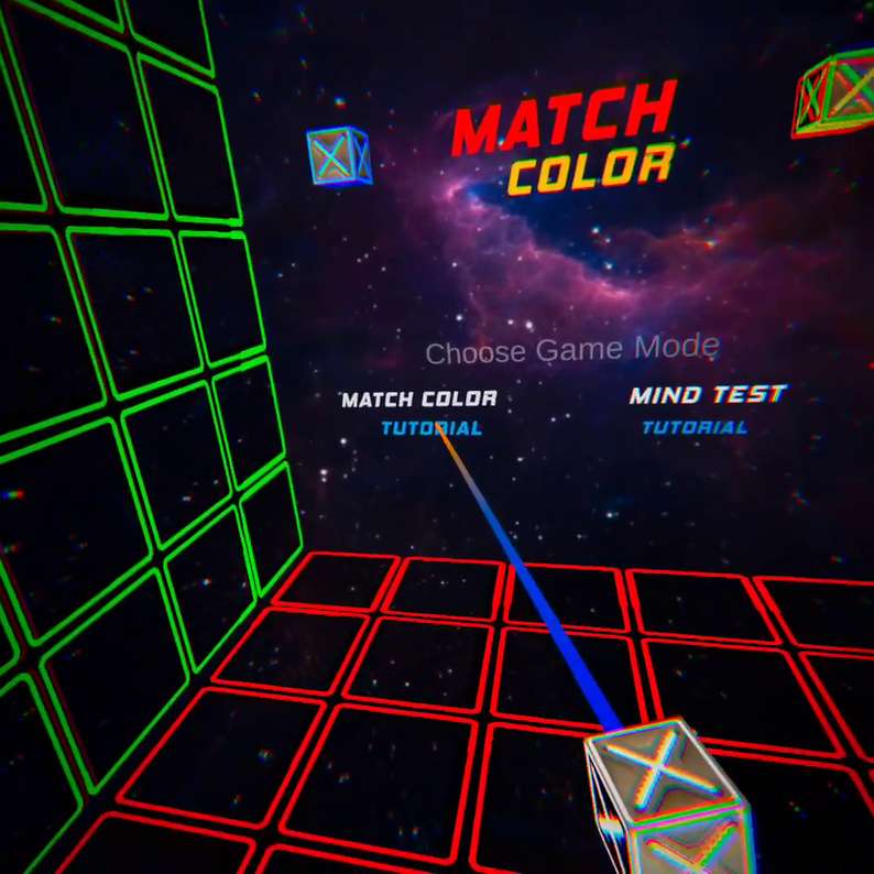 Oculus Quest 游戏《Match Color》颜色反射