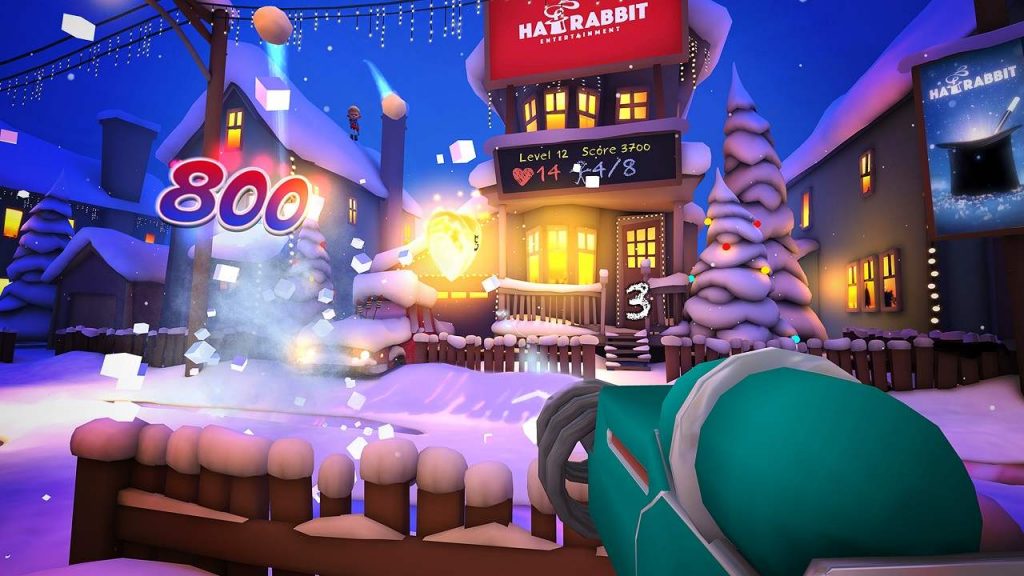 Oculus Quest 游戏《Merry Snowballs》快乐雪球