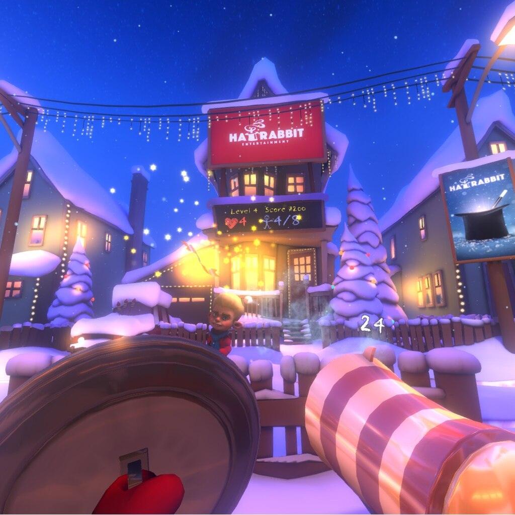 Oculus Quest 游戏《Merry Snowballs》快乐雪球