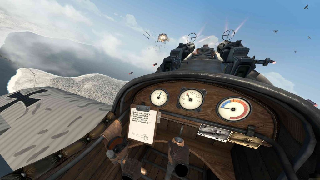 Oculus Quest 游戏《Warplanes: WW1 Fighters》战机大战插图(2)