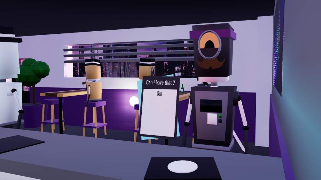 Oculus Quest 游戏《Bot Bar Keeper》酒吧模拟器