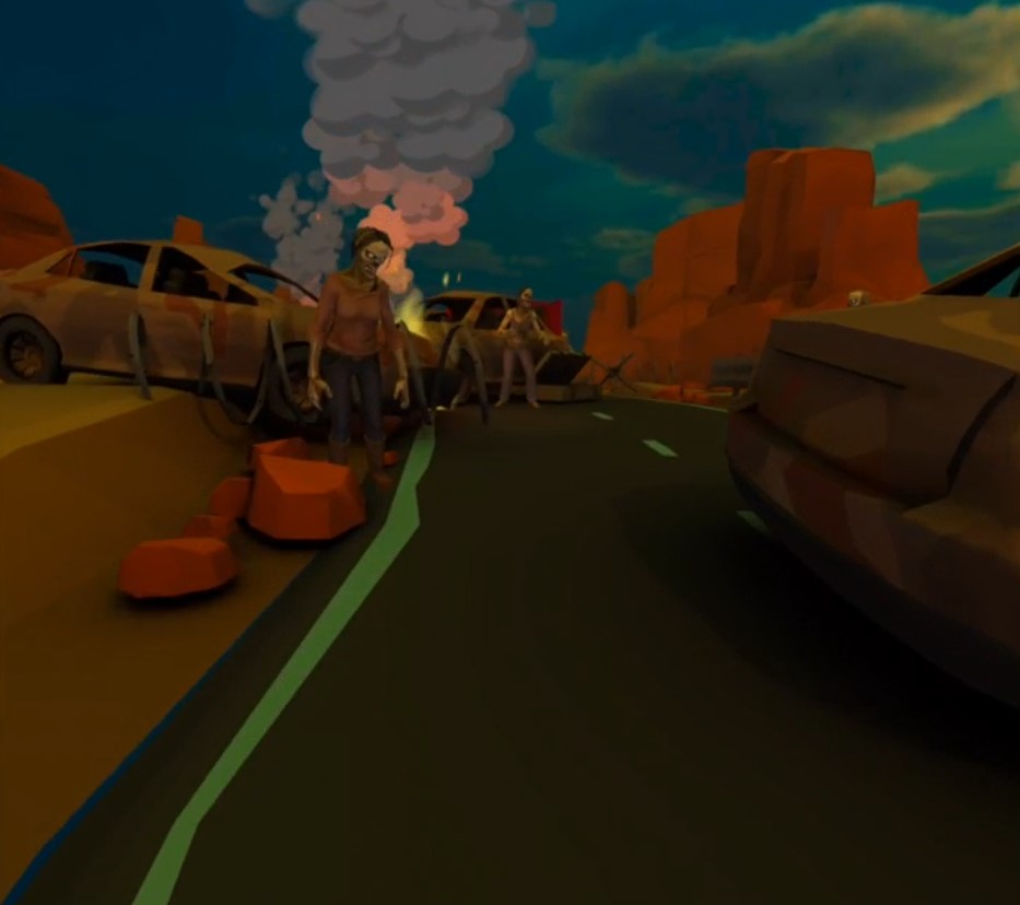 Oculus Quest 游戏《Apocalypse Runner VR》快跑