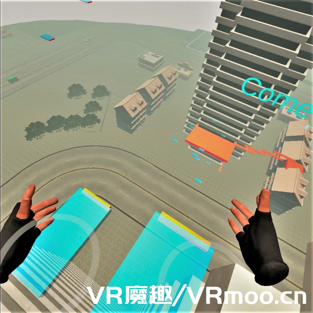 Oculus Quest 游戏《Ultra Height: Mist City Climb》攀爬迷雾城市