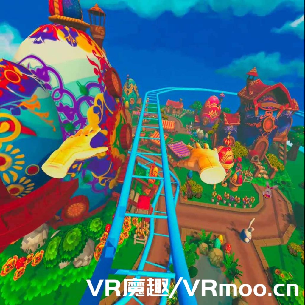 Oculus Quest 游戏《Theme Roller Coaster》主题过山车