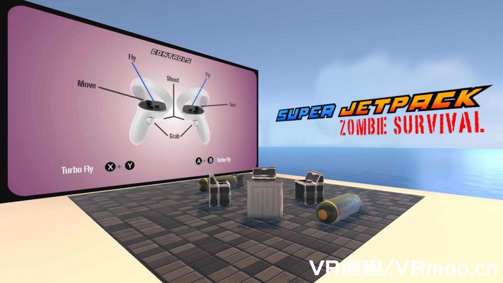 Oculus Quest 游戏《Super Jetpack(Oculus Quest)》僵尸生存