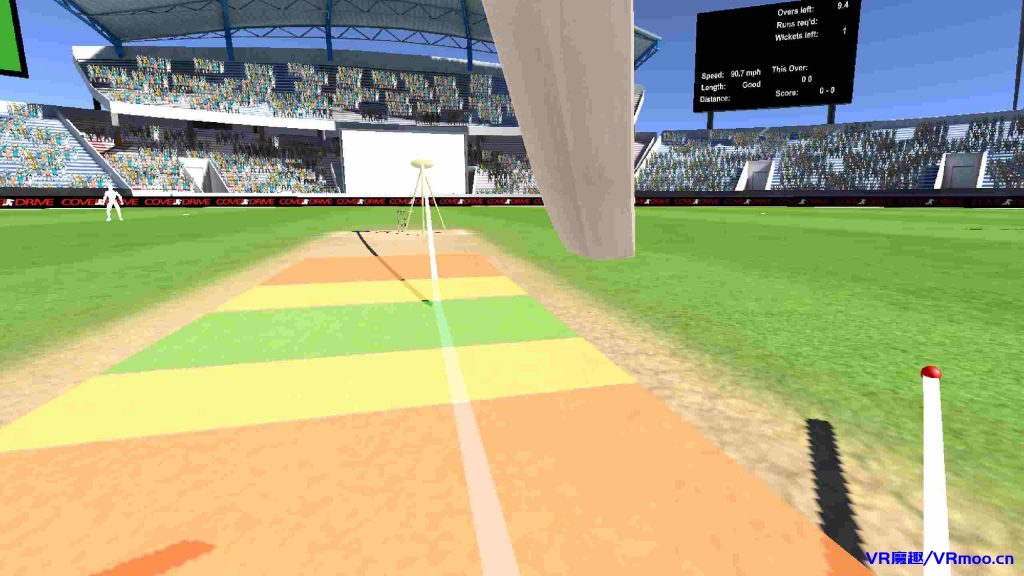 Oculus Quest 游戏《Cover Drive Cricket》板球模拟器