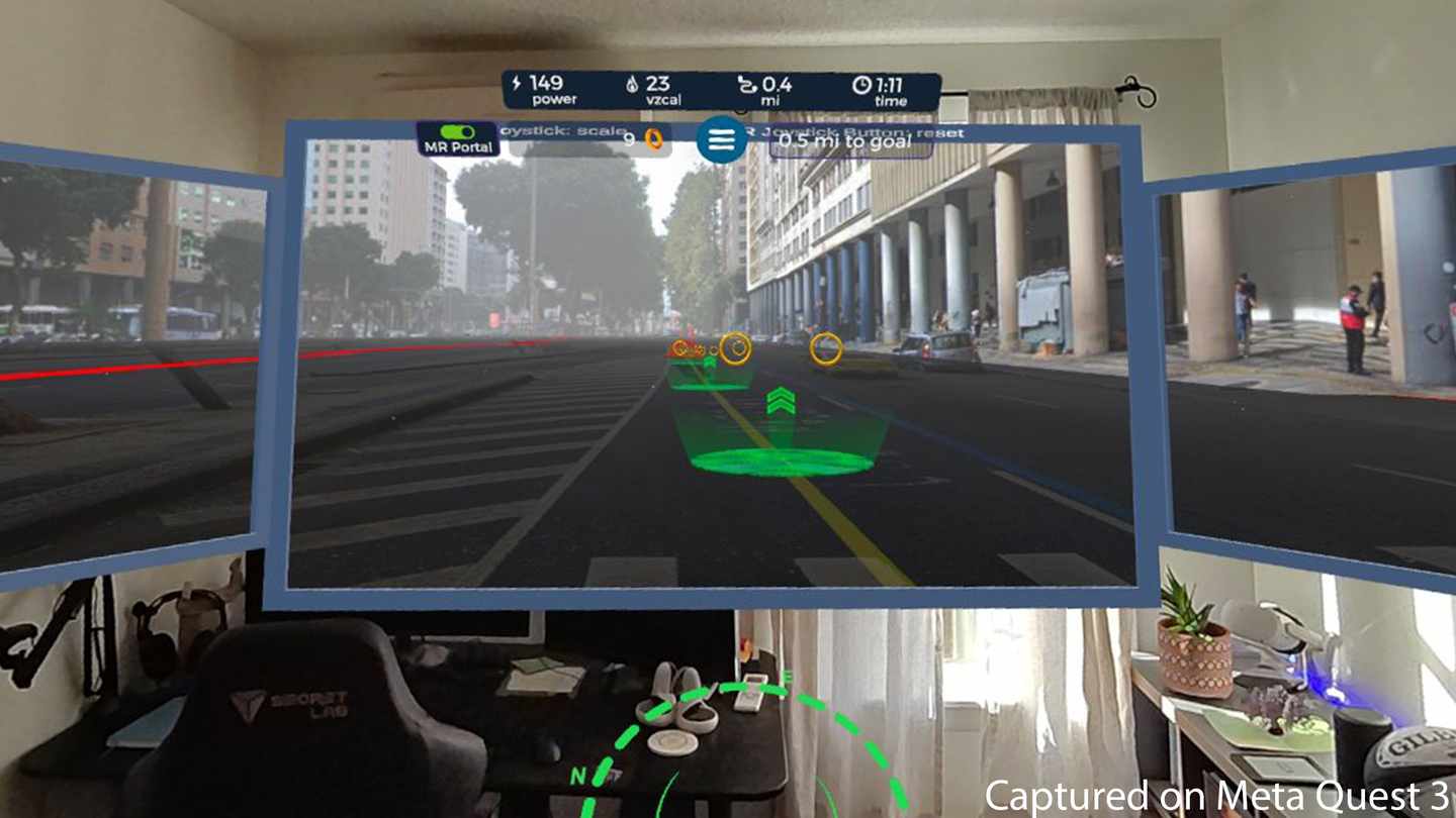 Oculus Quest 游戏《VZfit VR》单车之旅