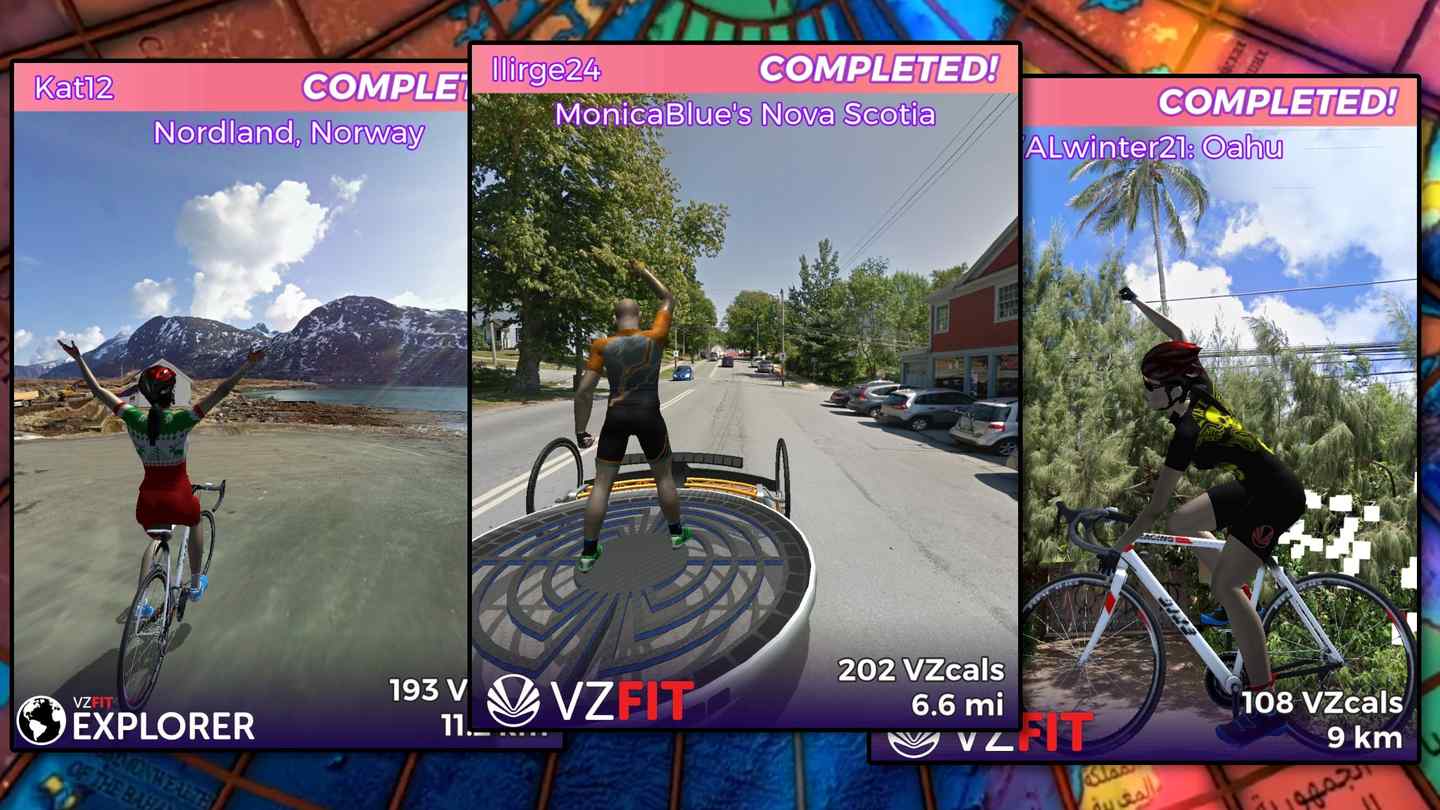 Oculus Quest 游戏《VZfit VR》单车之旅