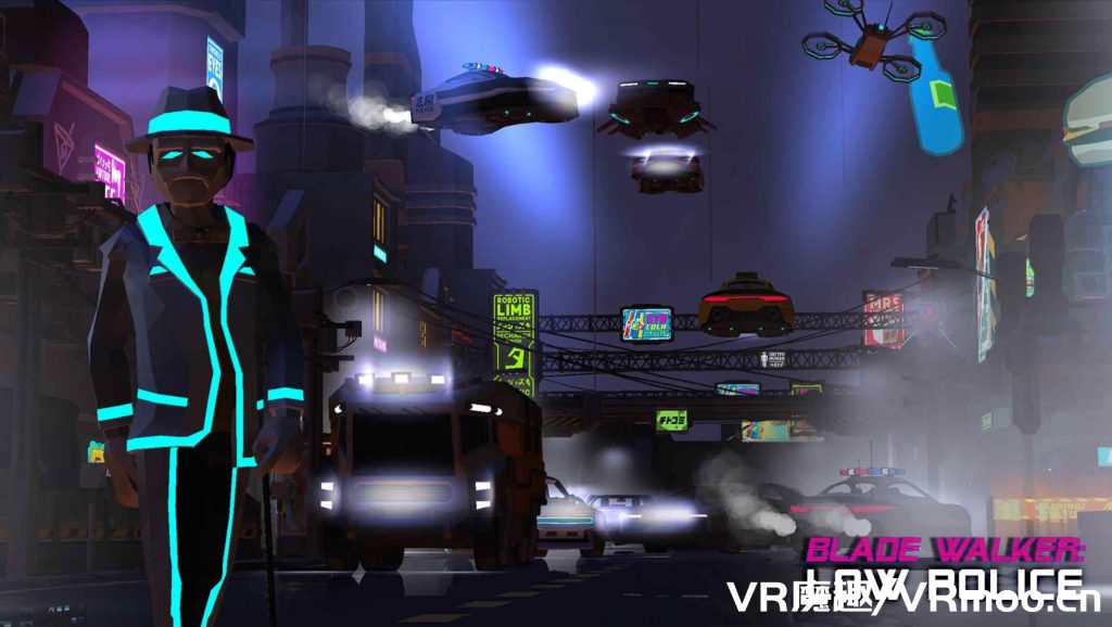 Oculus Quest 游戏《Blade Walker: Low Police》刀锋行者：警察