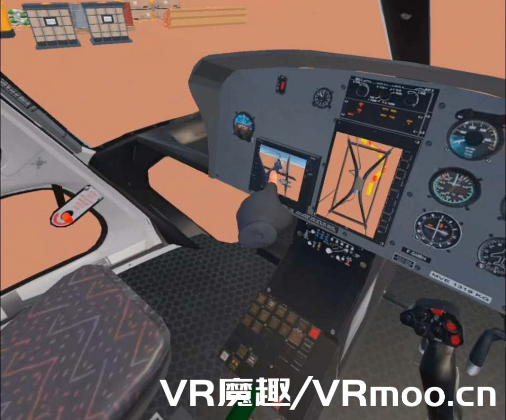Oculus Quest 游戏《NextGen Helicopter Simulator》直升机模拟