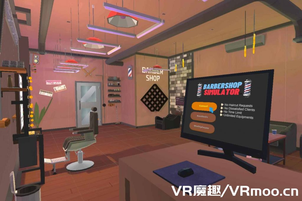 Oculus Quest 游戏《Barbershop Simulator VR》理发店模拟器