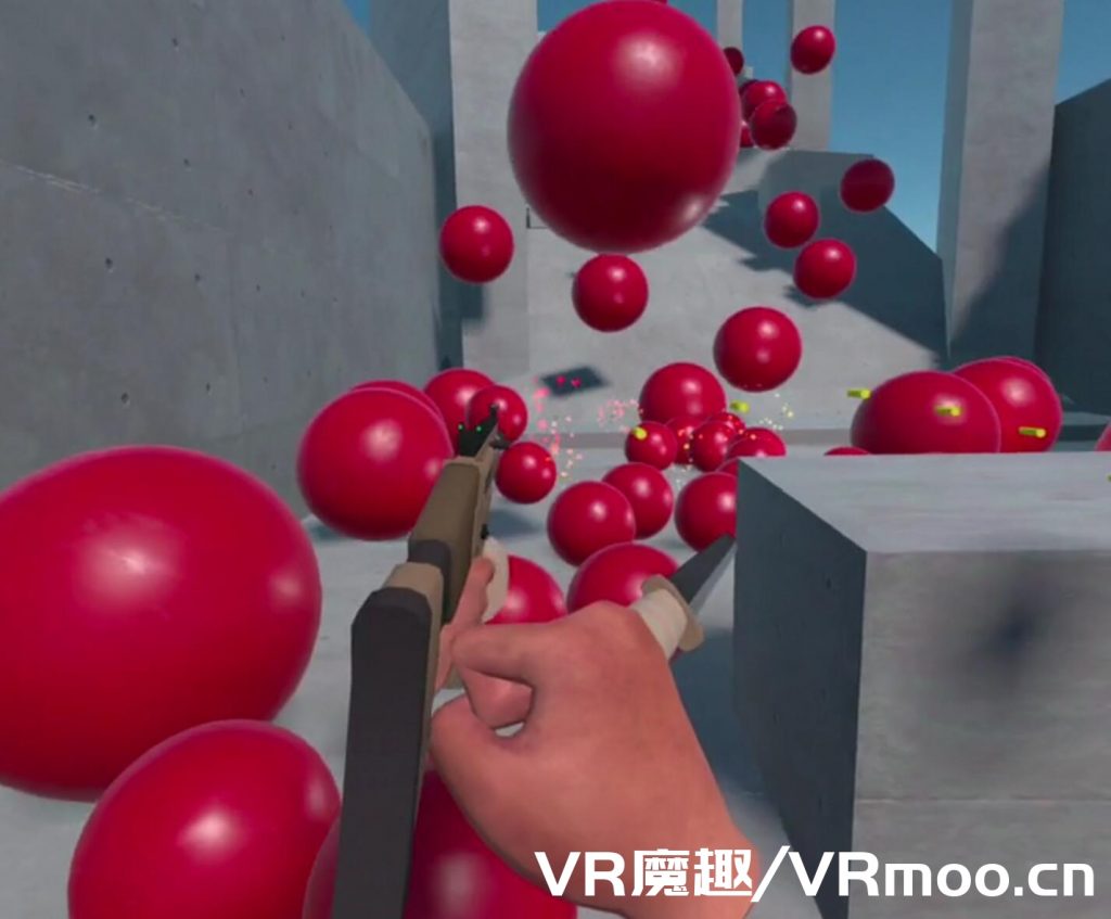 Oculus Quest 游戏《Omega – RedBallKiller》打红气球