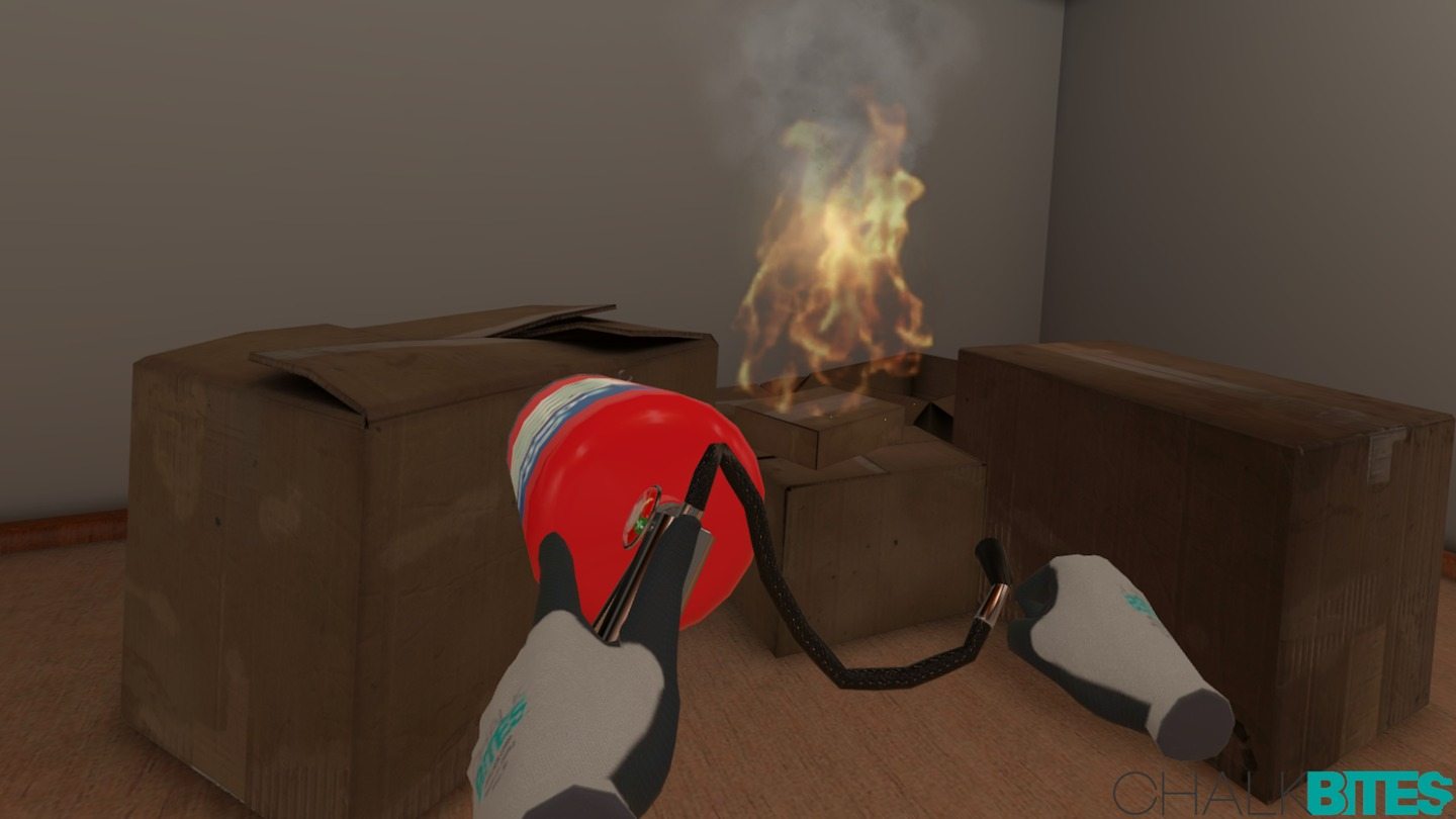 Oculus Quest 游戏《灭火器模拟器》Fire Extinguisher Simulator