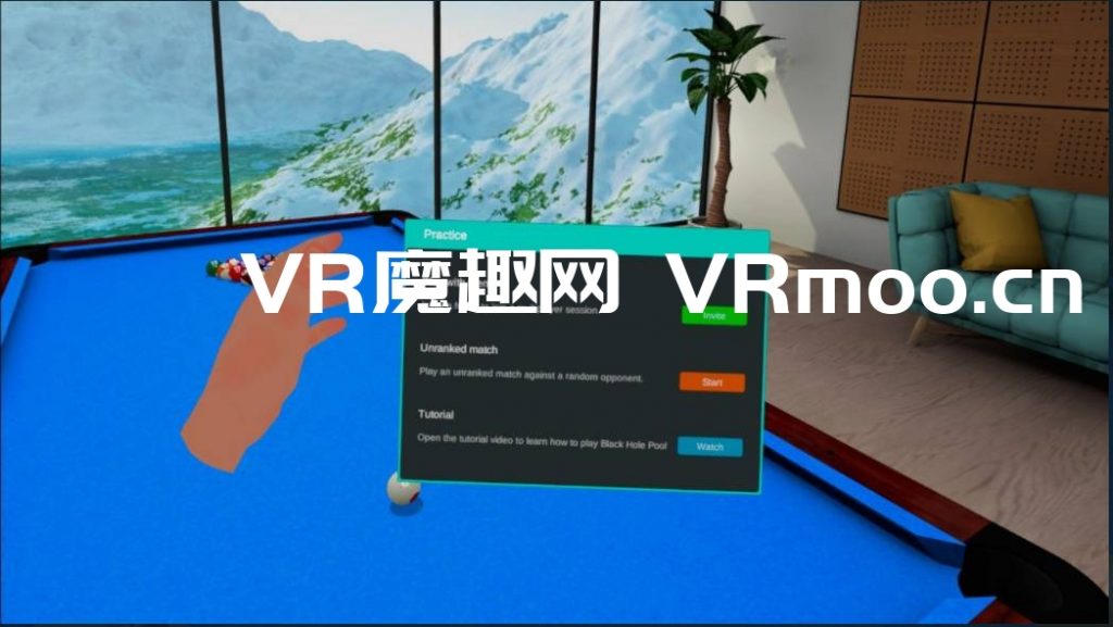 Oculus Quest 游戏《Black Hole Pool》台球池VR VR魔趣网