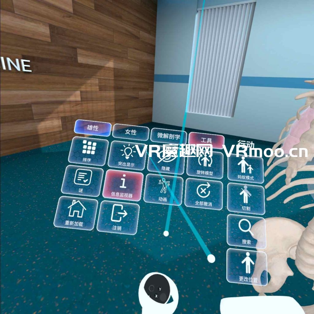 Oculus Quest 游戏《高中解剖学汉化中文版》High School Anatomy for Quest