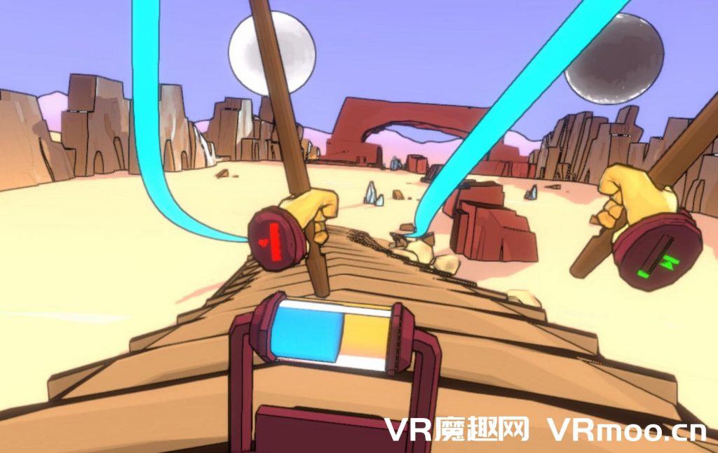 Oculus Quest 游戏《Giant Worm Rider》巨型蠕虫骑士