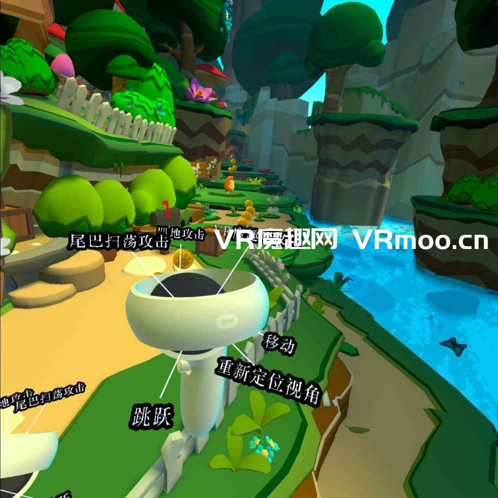 Oculus Quest 游戏《幸运的小狐狸汉化中文版》Lucky’s Tale VR