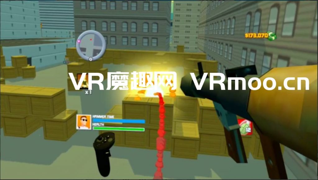 Oculus Quest 游戏《Hammer 2》卡通侠盗飞车 GTA VR