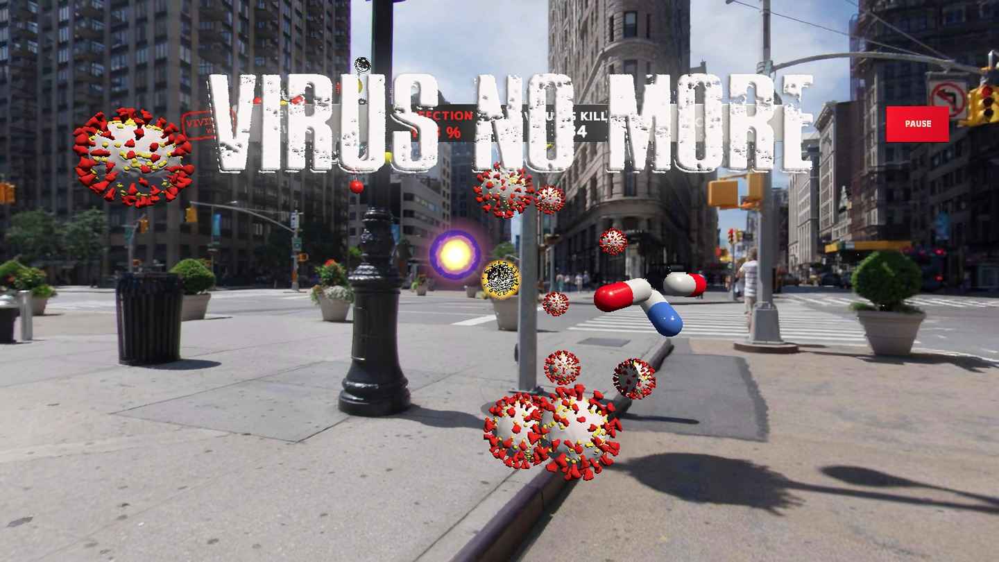 Oculus Quest 游戏《VIRUS NO MORE》消灭病毒