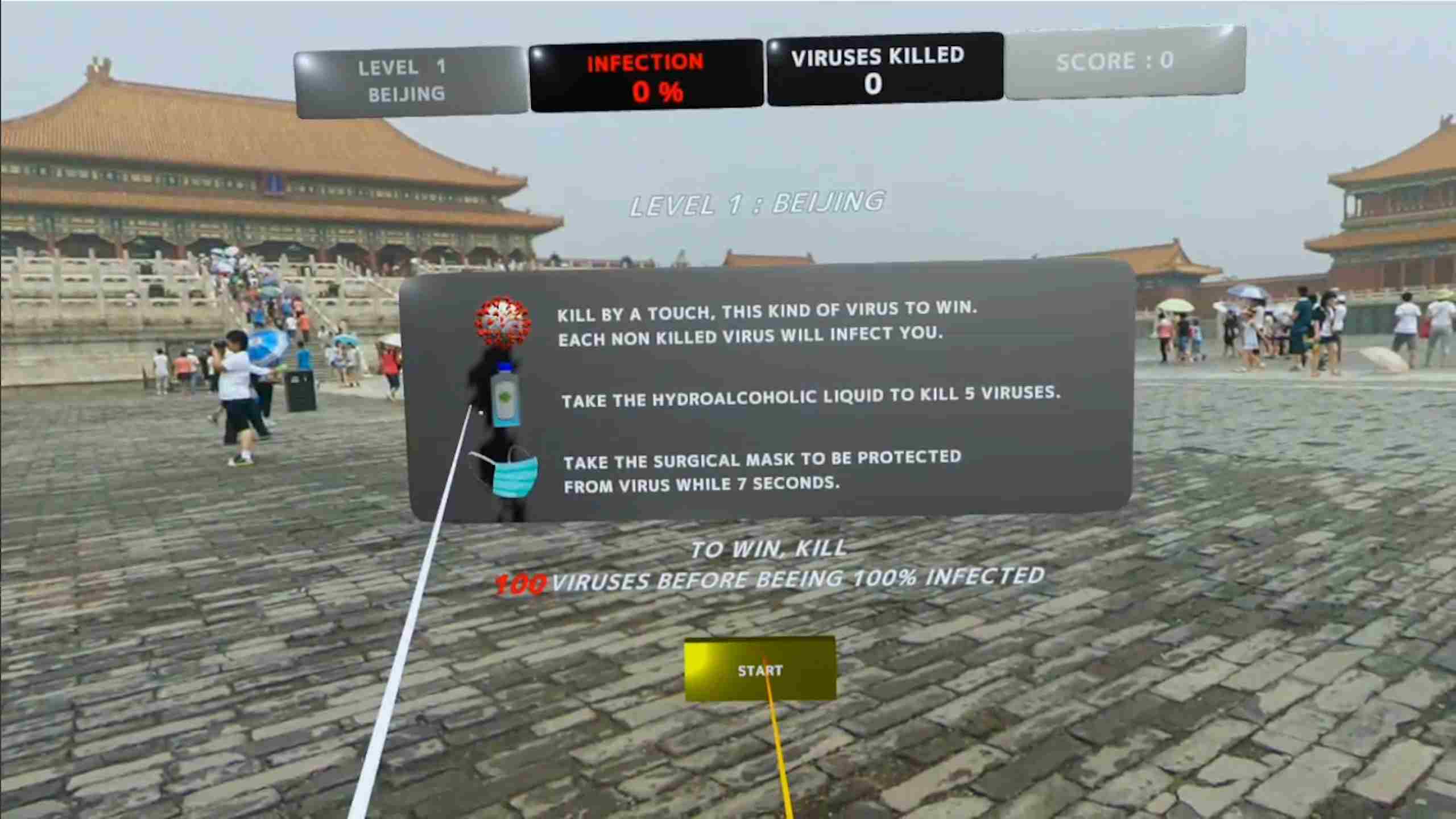 Oculus Quest 游戏《VIRUS NO MORE》消灭病毒