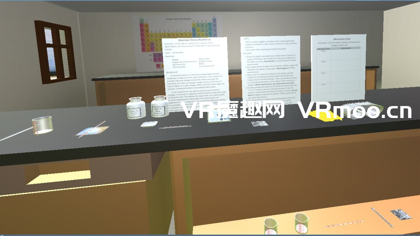 Oculus Quest 游戏《The VR Chemistry Lab》化学实验室