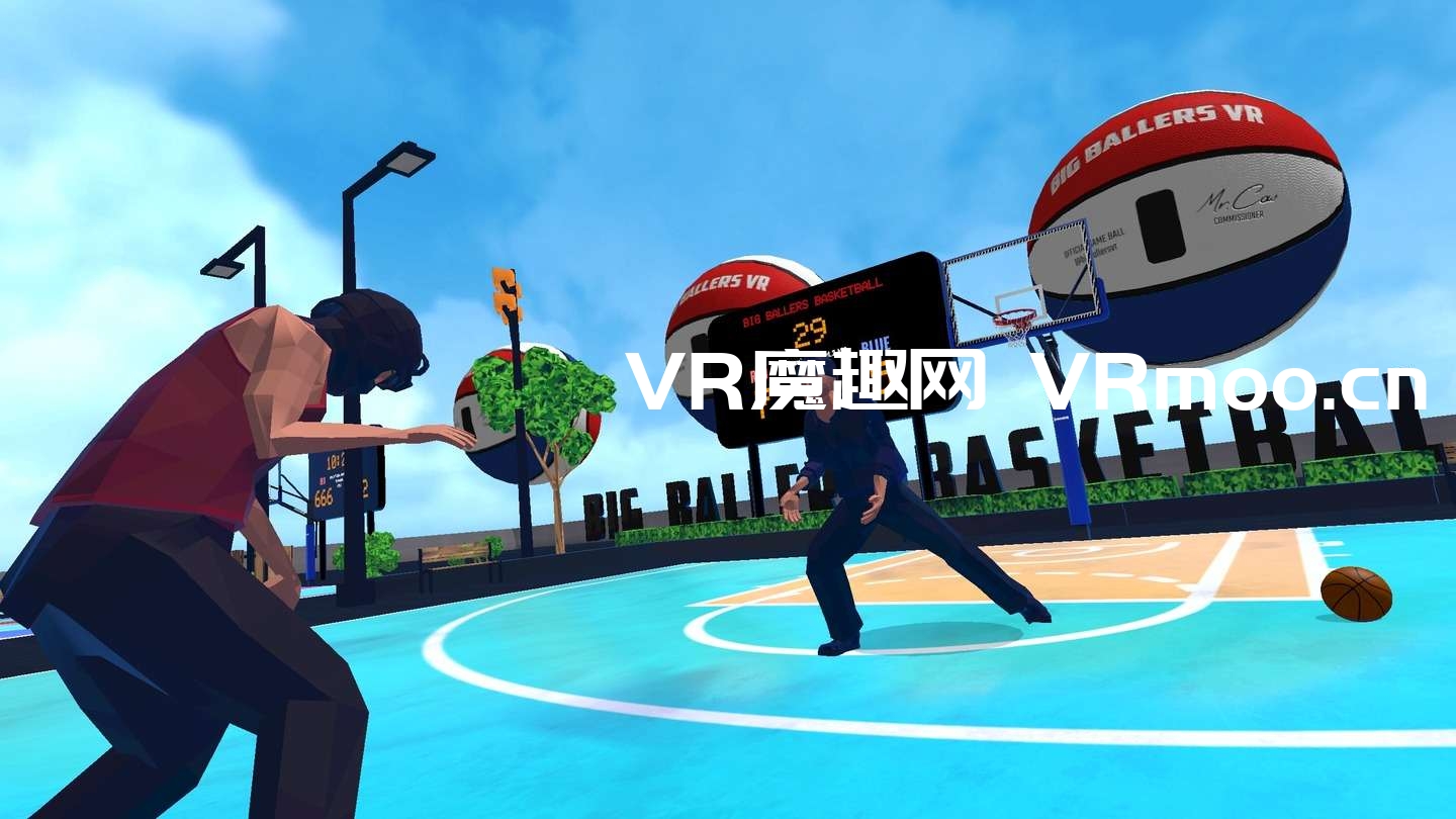 Oculus Quest 游戏《大球星篮球》Big Ballers Basketball