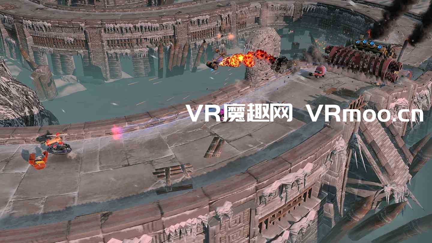 Meta Quest 游戏《火焰冲刺：星轨》BlazeRush: Star Track VR