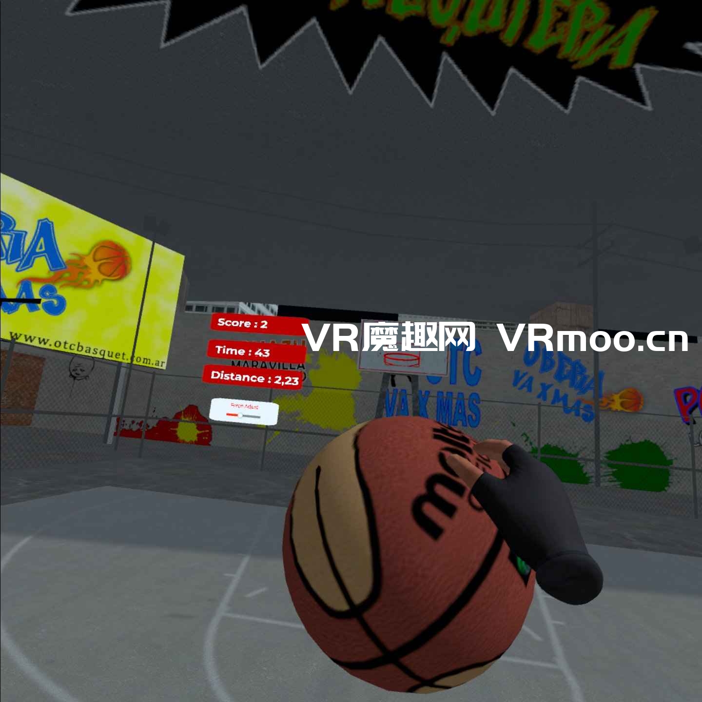 Meta Quest 游戏《篮球VR游戏》Basketball VR Game