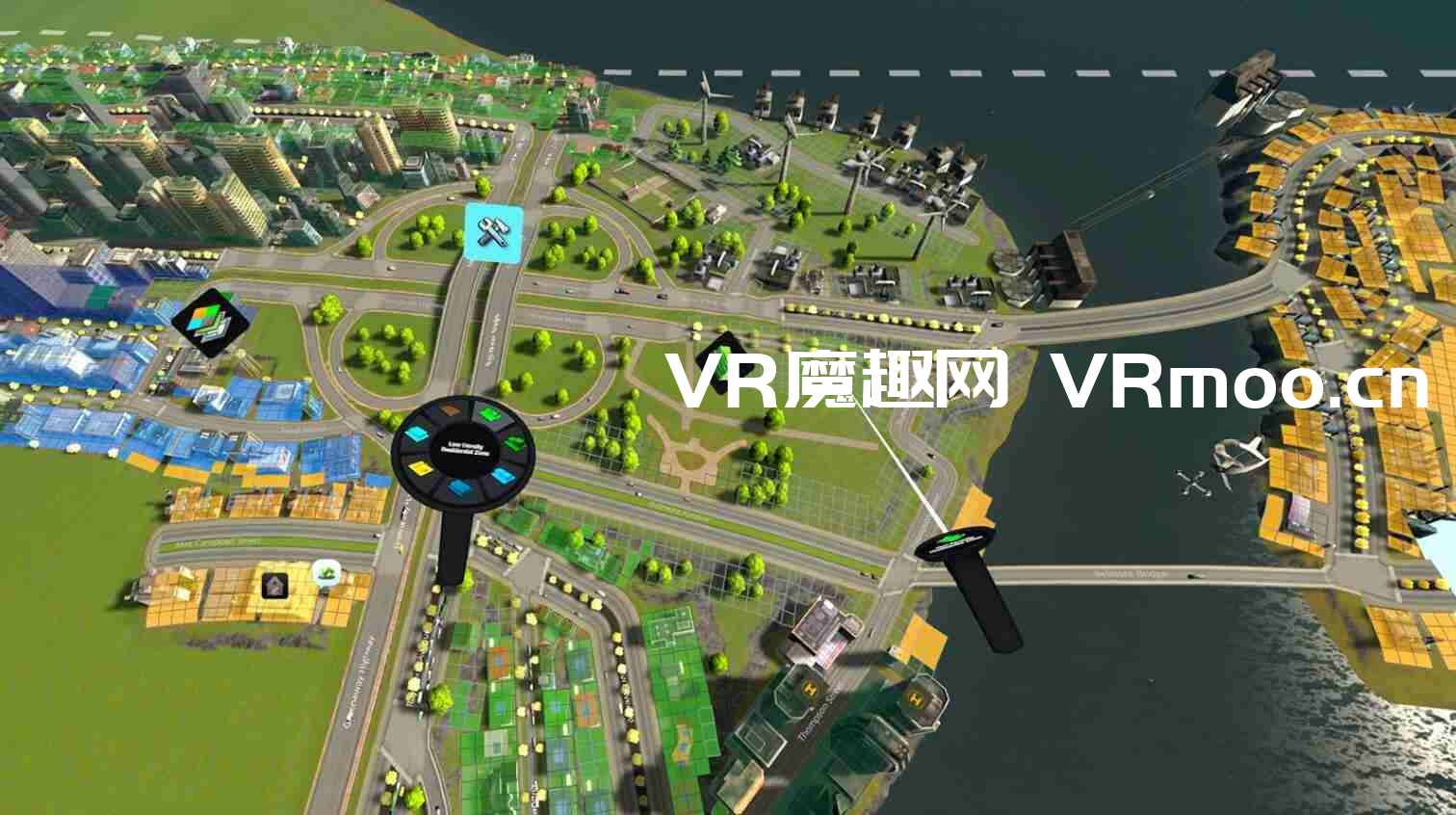 Oculus Quest 游戏《建造城市》Cities: VR