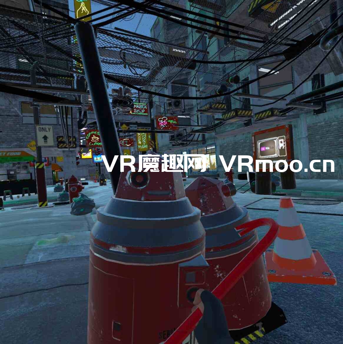 Meta Quest 游戏《Cyber City VR》网络城市 VR