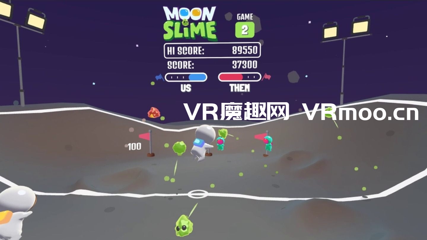 Oculus Quest 游戏《Moon Slime: Space Sport VR》月球史莱姆：太空运动