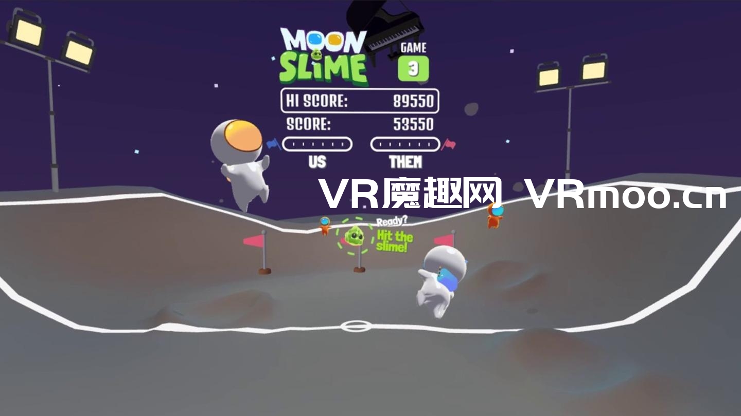 Oculus Quest 游戏《Moon Slime: Space Sport VR》月球史莱姆：太空运动