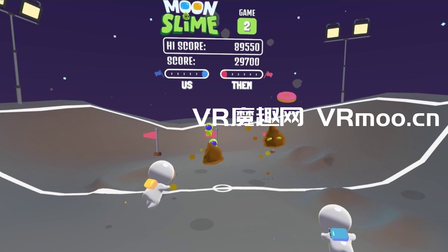 Oculus Quest 游戏《Moon Slime: Space Sport VR》月球史莱姆：太空运动