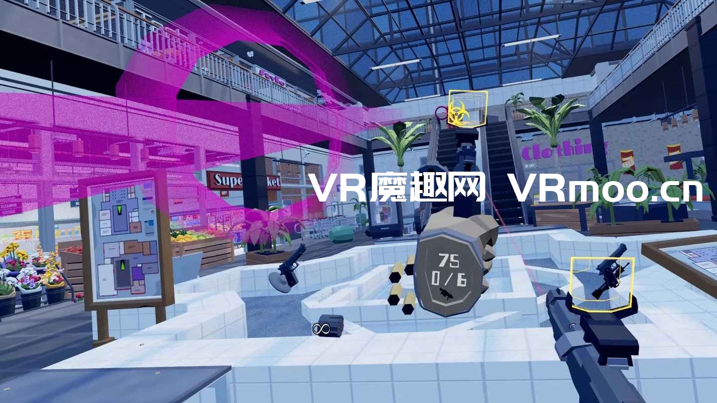 Oculus Quest 游戏《子弹地狱》HeadCount VR