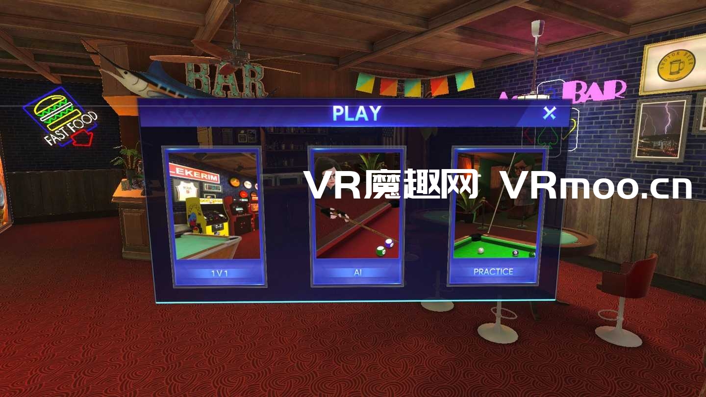 Oculus Quest 游戏《火花台球》SPARK BALL POOL VR