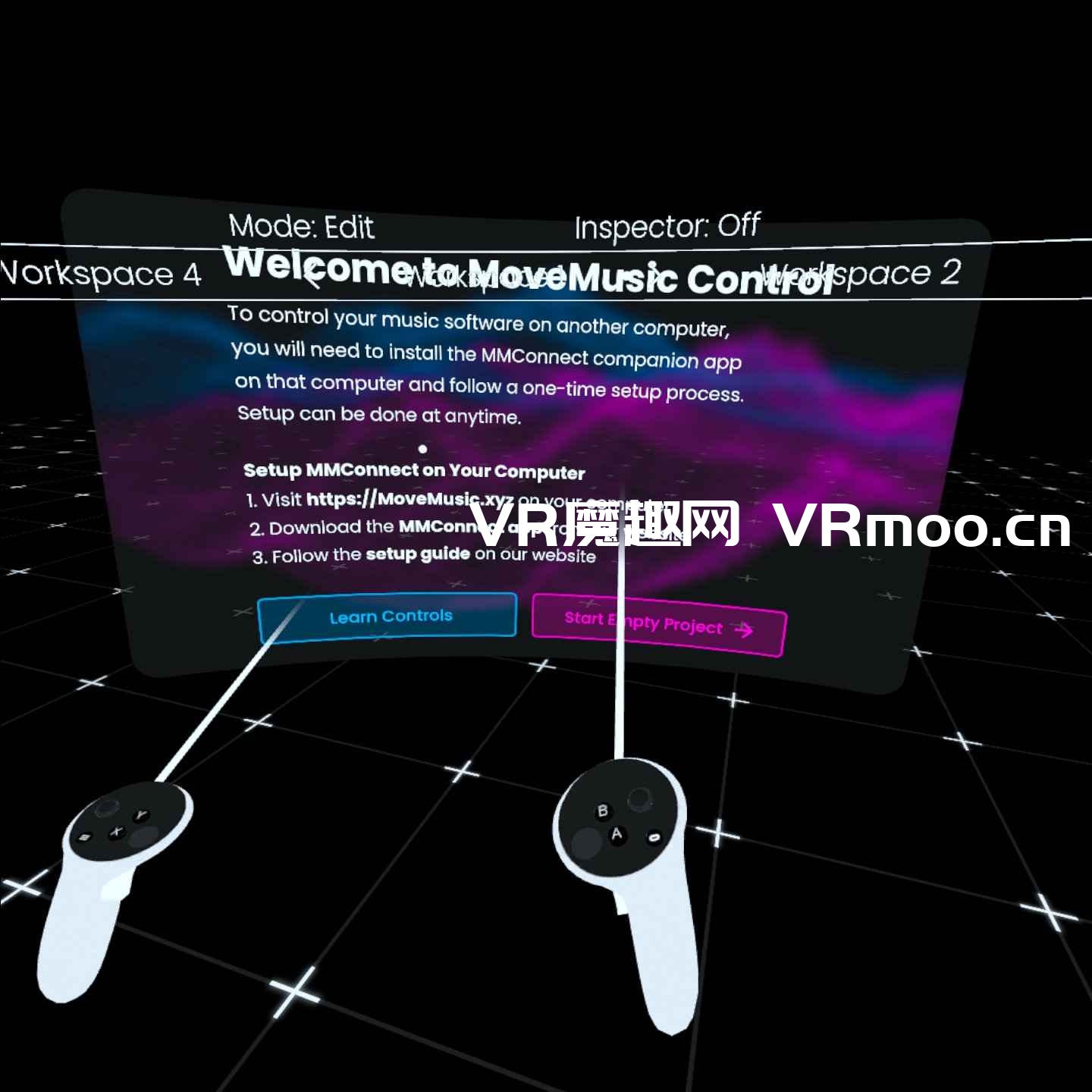 Oculus Quest 游戏《移动音乐控制》MoveMusic Control VR