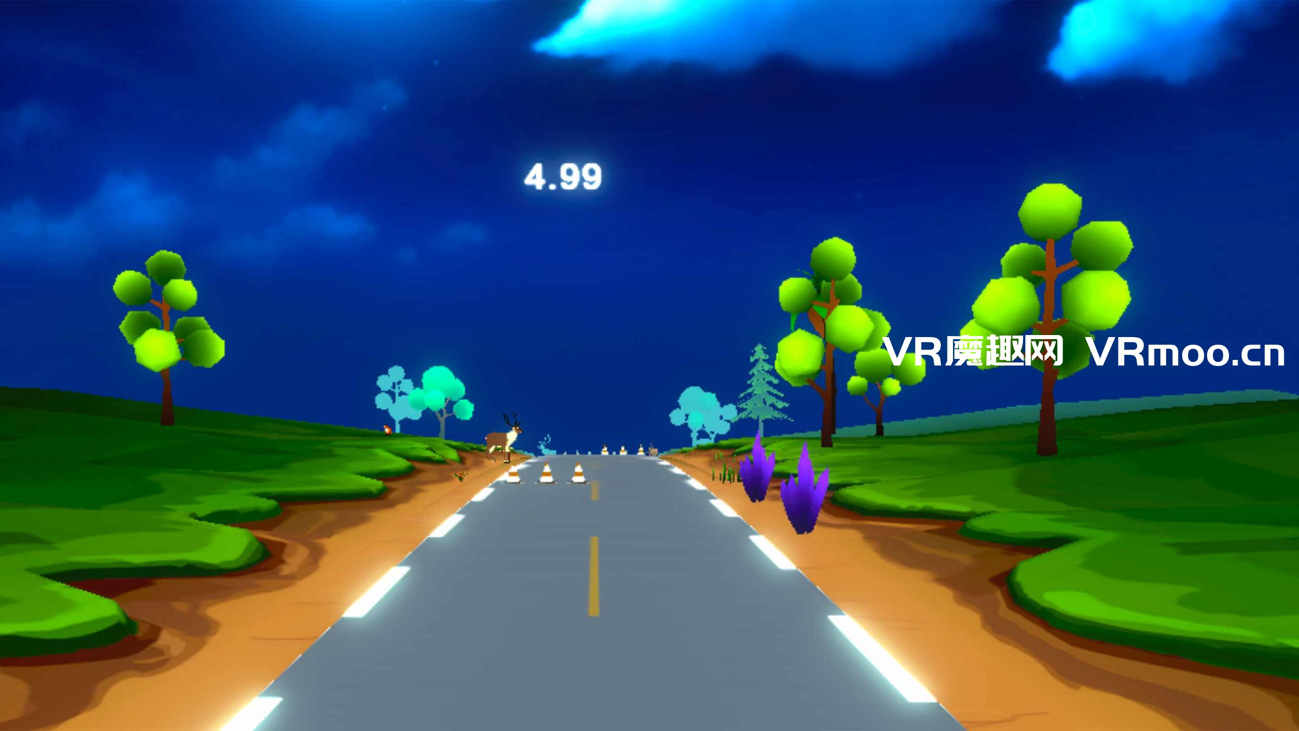 Oculus Quest 游戏《超跑 – VR健身游戏3D：科幻滑板游戏》Hyper Run – VR Fitness Games 3D : SciFi Race Game