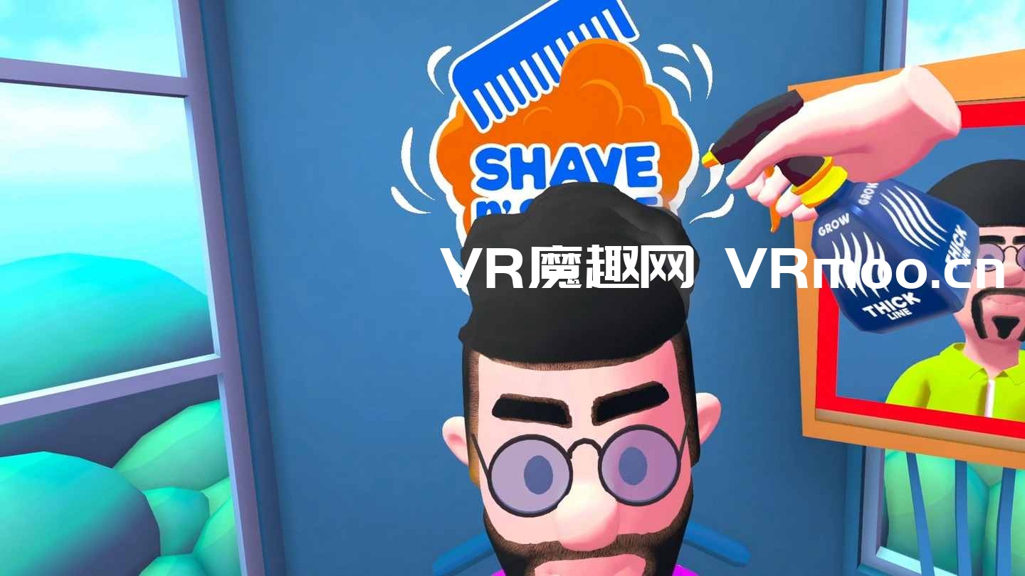 Oculus Quest 游戏《理发师》Shave and Stuff VR魔趣网