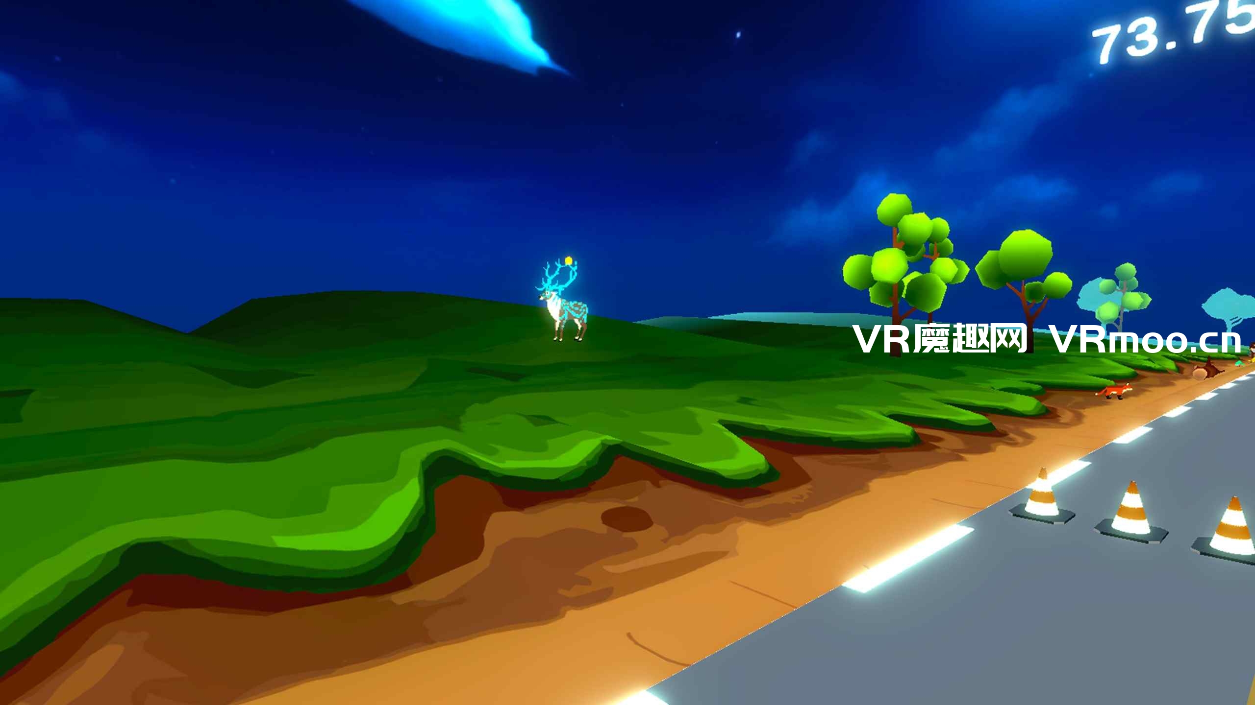 Oculus Quest 游戏《超跑 – VR健身游戏3D：科幻滑板游戏》Hyper Run – VR Fitness Games 3D : SciFi Race Game