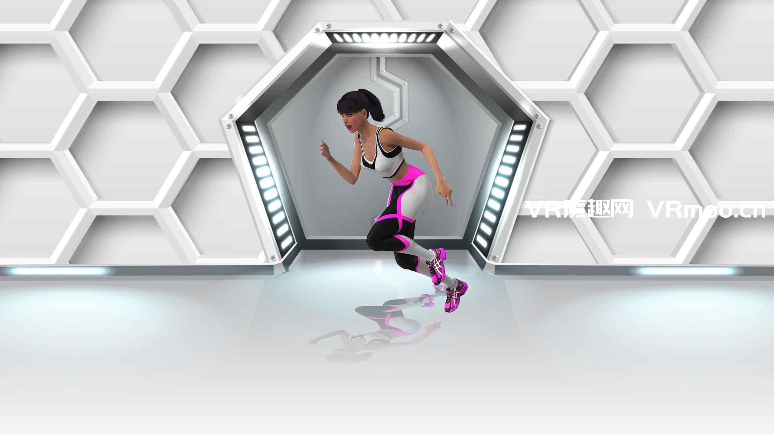 Oculus Quest 游戏《超跑 – VR健身游戏3D：科幻滑板游戏》Hyper Run – VR Fitness Games 3D : SciFi Race Game