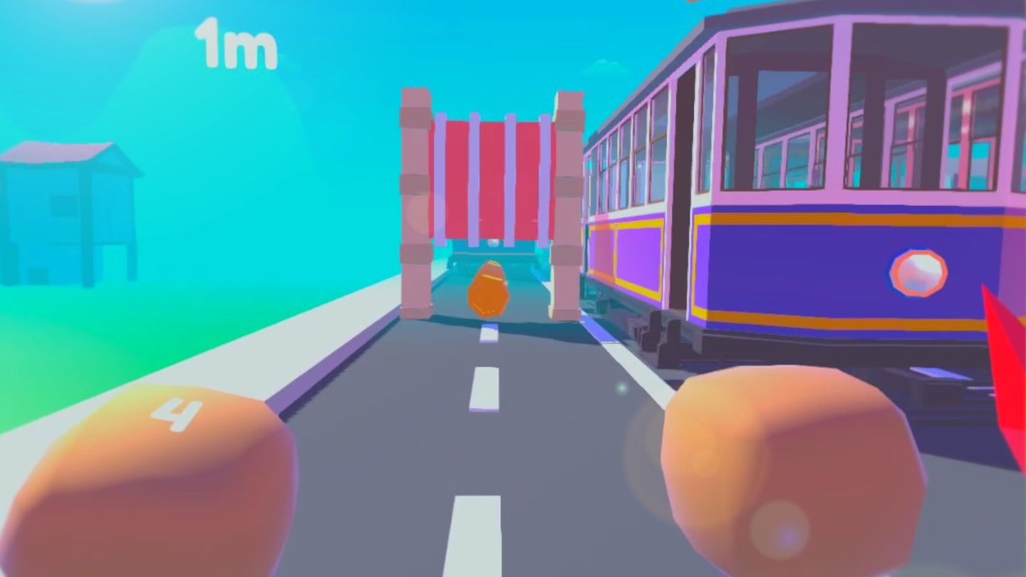 Oculus Quest 游戏《地铁短跑运动员》Subway Sprinters