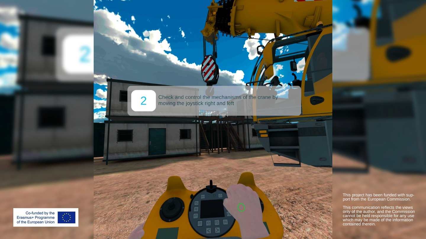 Oculus Quest 游戏《起重机培训》CRANES 4.0: VR for training