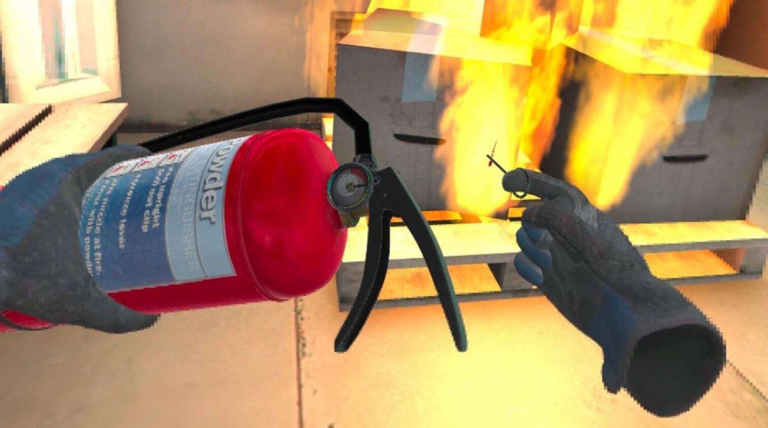 OculusQuest 游戏《灭火器培训》Fire Extinguisher Training