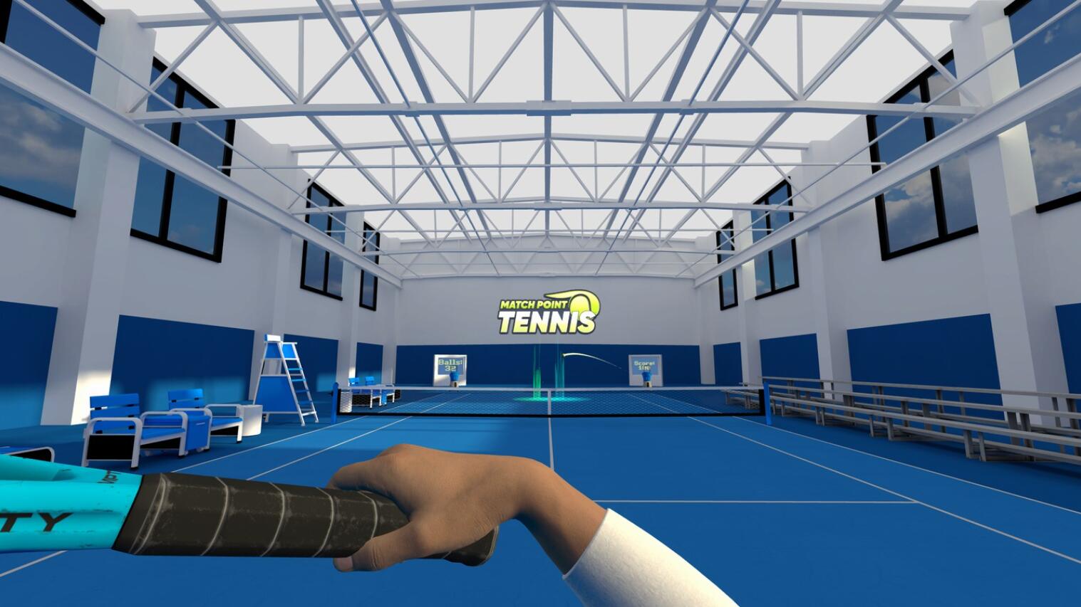 Oculus Quest 游戏《网球模拟器》Match Point Tennis