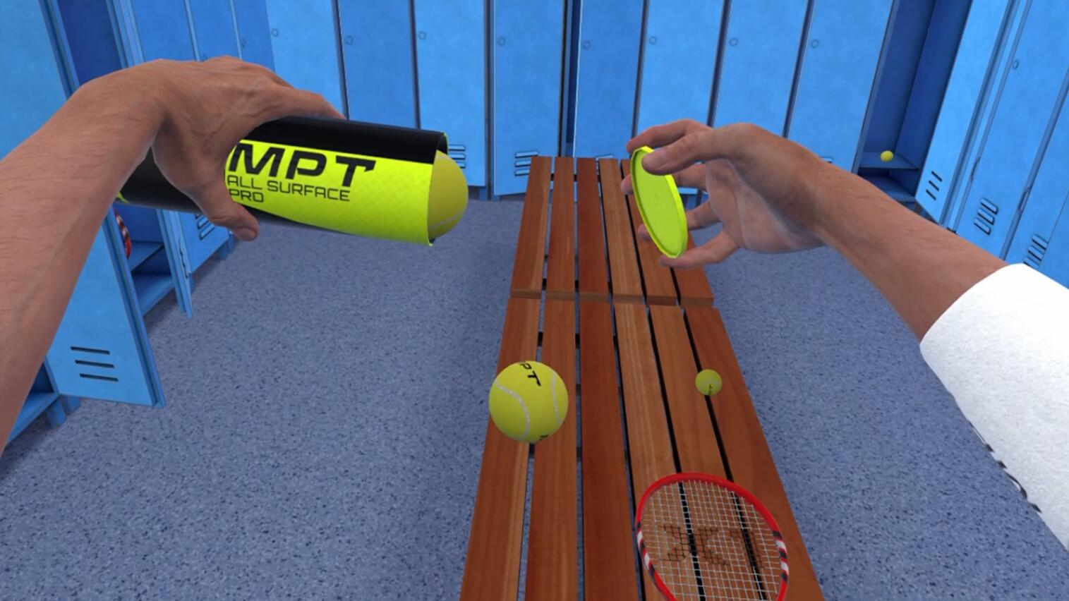 Oculus Quest 游戏《网球模拟器》Match Point Tennis