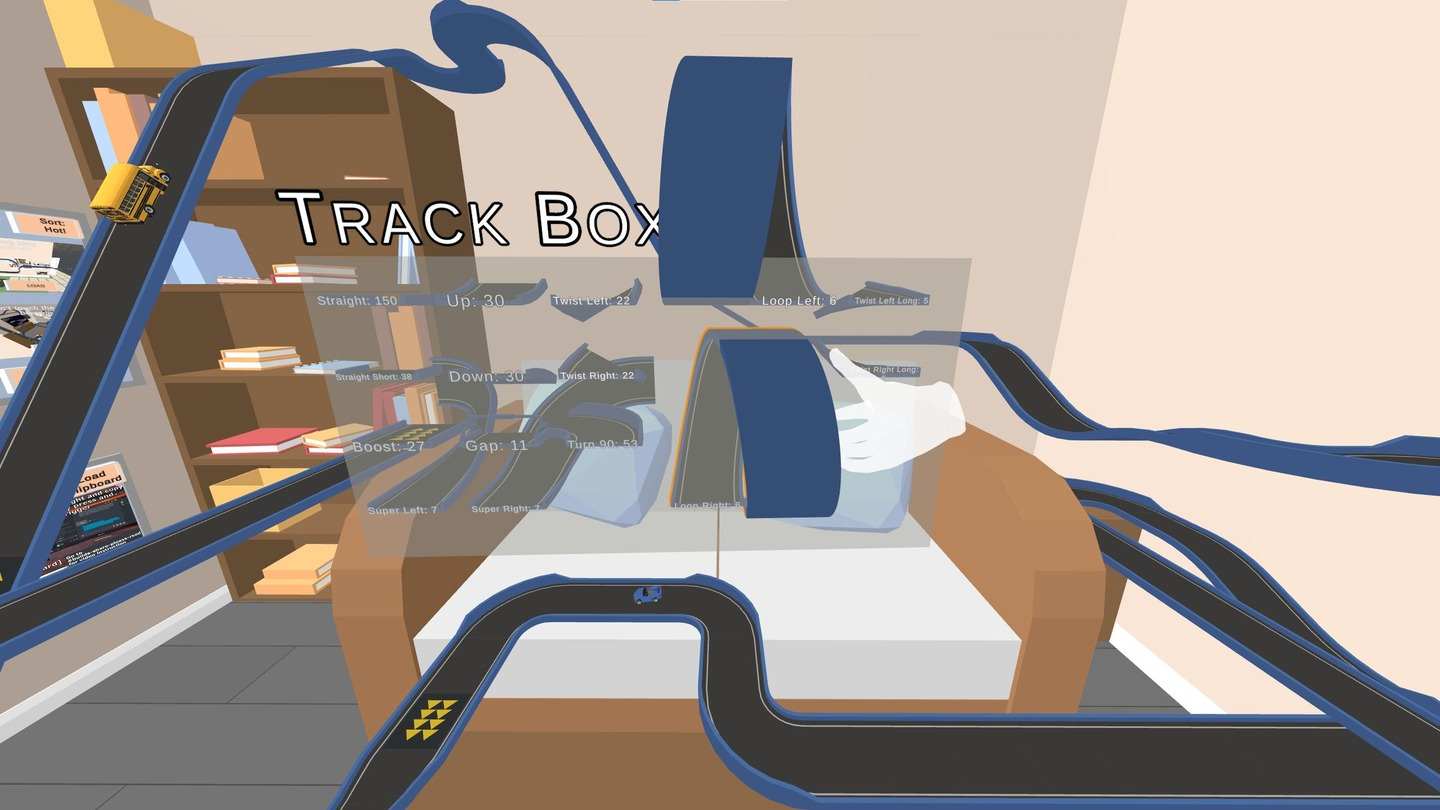 Oculus Quest 游戏《特技赛道建设者》Stunt track builder