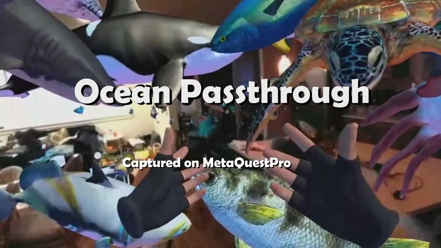 Oculus Quest 游戏《海洋世界》Ocean Passthrough