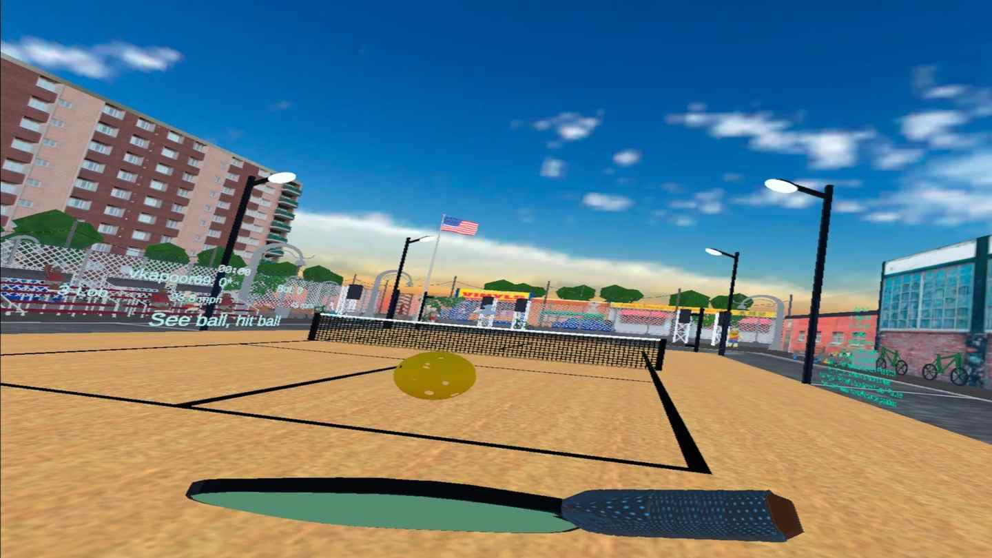 Oculus Quest 游戏《发球机》Pickleball VR